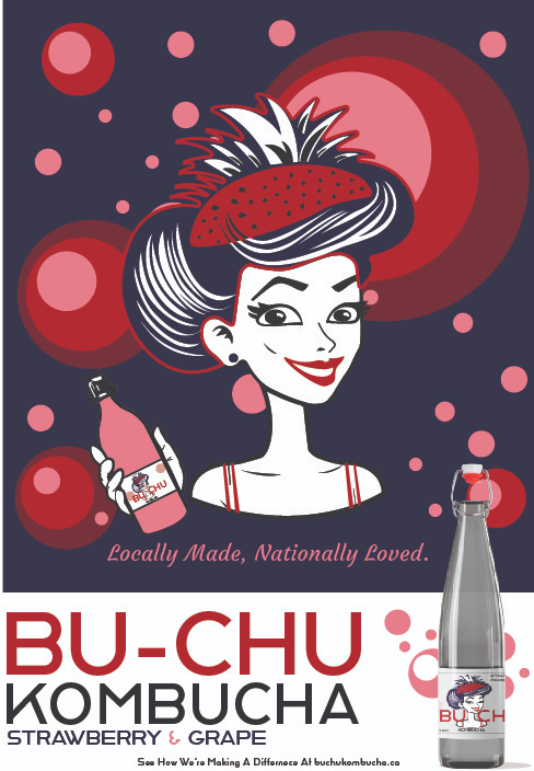 Strawberry & Grape magazine ad